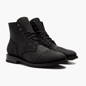 Thursday Boot Company | Captain, Black Matte, Rugged & Resilient Size 10